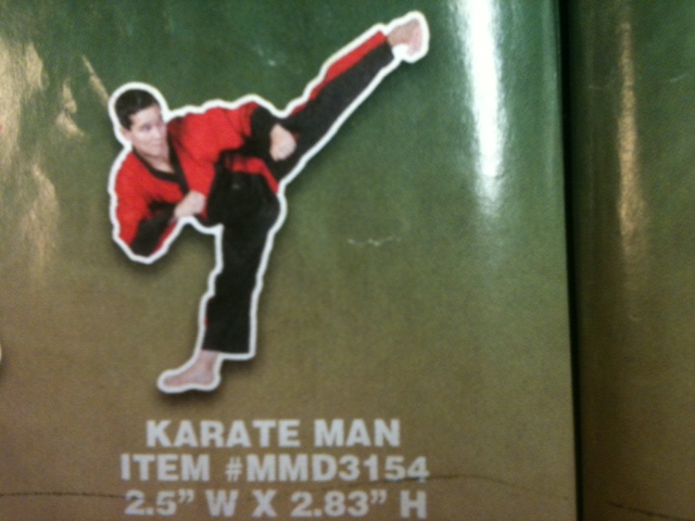 Karate Man Thin Stock Magnet
GM-MMD3154
